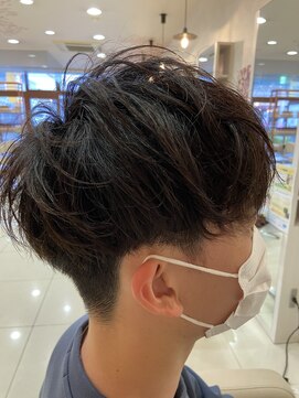 レイフィールド 滝の水店 軽めレイヤーマッシュツーブロック