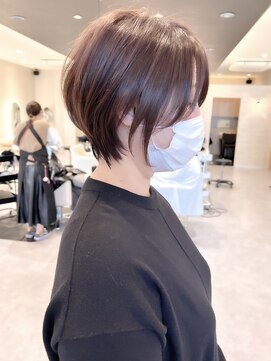 ヴィサージュタイム(VISAGE thyme) 丸みショート/ショートボブ/ショート/ボブ/ミニボブ/ハイライト