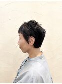 癖毛ショート