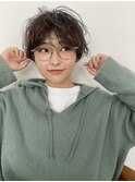 くびれヘア/アプリコットオレンジ/髪質改善/縮毛矯正/表参道