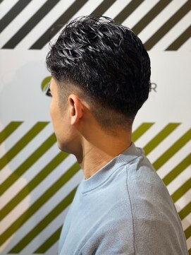 バーバーバー 四谷(BARBER-BAR) ナチュラルニュアンスパーマスタイル