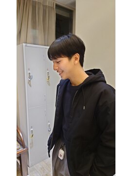 ブロッサム ひばりヶ丘(Blossom) コンマヘアツーブロックマッシュカルマパーマノーセットマッシュ