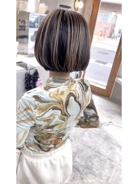 エタ(eta) 【eta】アンブレラカラー×ミニボブ　/ 金井