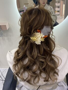 クランルシェ(clan luce) ハーフアップ