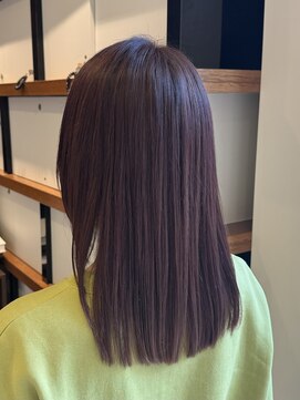 クラップス オル 金沢八景(CLAPS Ore) 赤み隠しベージュ×髪質改善トリートメント #酸性ストレート