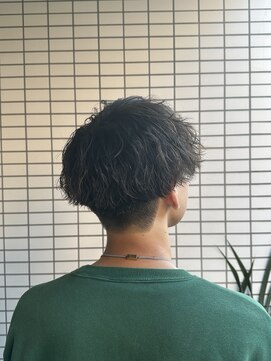 スウェル 船橋店(Swell) ダークアッシュ/アッシュブラック/カルマパーマ/ベリーショート3