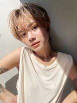 サンド ミュウ 横浜店(sand mieu)&nbsp;デザインカラー/ショート/ハイトーン/ダブルカラー/韓国/横浜