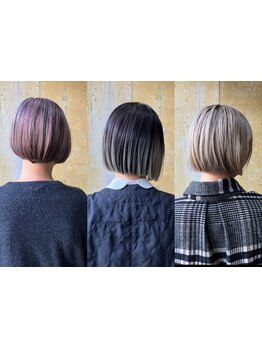 その方に合うファッション、デザイン性の高いカラーで遊び心を。