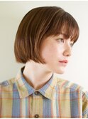 Aラインボブ/ショコラアッシュ/ミニボブ/ヘルシースタイル