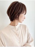 前髪カタログアンブレラカラーこなれミディウェーブパーマ大宮