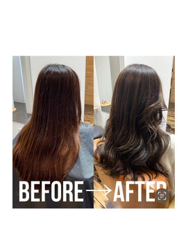 エイト ネクサス店(No.8) ＊【before→after】contrast highlight＊