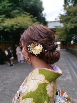 東京ベルフィ 和装ヘアアレンジ