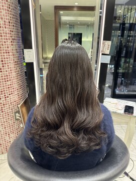 アピッシュ ギンザ(apish ginza) ロングパーマ/デジタルパーマロング/コテ巻きパーマ/韓国ヘア