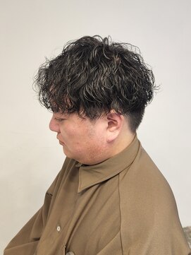 ニアウ 伊勢崎連取店(Niau) 刈り上げショートマッシュ波巻きスパイラルパーマ