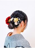 卒業式ヘア