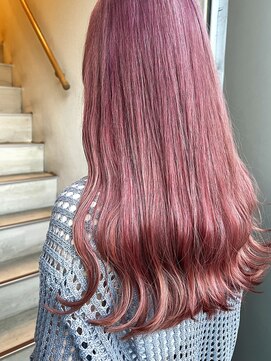 リリィ ヘアデザイン(LiLy hair design) ダブルカラー ピンク