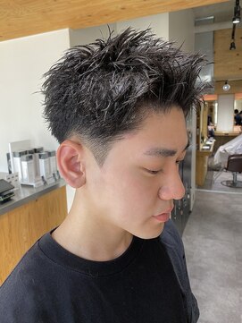 クオルヴィラ 立川北口(QOL villa) スパイキーショート刈り上げスパイキーショート無造作パーマ