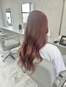 キング(K!ng) 縮毛矯正髪質改善ハイライトレイヤーカット楠葉美容室エクステ