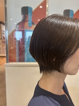 シャンプーボーイ セントラル 博多(SHAMPOO BOY central) ハンサムショート/ショートボブ/切りっぱなし/博多駅