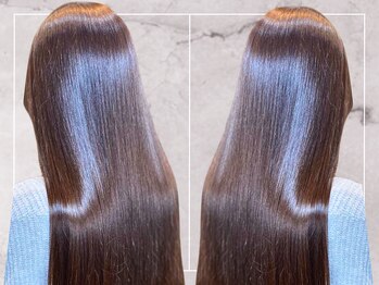 レイール 下北沢(Reir)の写真/【下北沢駅南西口徒歩1分】新規限定《カット+酸性縮毛矯正》潤いヴェールをまとったうる艶スタイルに
