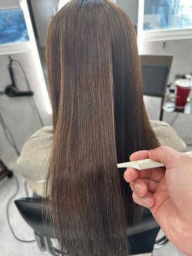 フリーラ 横浜(freera) 髪質改善サラサラプレミアム大人ガーリー韓国ロングAライン横浜