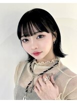 アマトウキョウ アユンチェ(AMA TOKYO×AYUNCHE) 韓国風顔まわりカット×ボブ