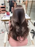 韓国スタイル/ナチュラルくびれへア_くびれ巻き_レイヤーカット