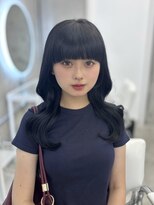 アイシー 表参道(ICY)&nbsp;艶カラーブルーブラック/地毛風カラー