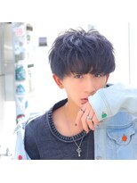 ネクストハラジュク(NEXT HARAJUKU)&nbsp;【曲がる縮毛矯正】フェザーパーマ サーフカール センターパート