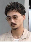 天神スパイキーショートツイストスパイラルパーマツイストパーマ
