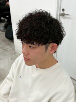 アイトーキョープラスシー 横浜(AI TOKYO+Sea)&nbsp;MEN’S横浜/マッシュ/シャドウパーマ/波巻きパーマ/高島町