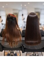 ナイアバイアヌエヌエ(naia by anuenue)&nbsp;髪質改善ストレート/艶髪ナチュラル縮毛矯正