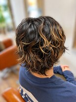 ヘアスペース クラージュ 本店&nbsp;30代向け髪質改善ウルフショートハイライト