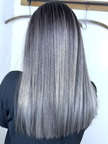 ブレイズヘアー(BLAZEhair)&nbsp;【赤みからの脱却】ホワイトバレイヤージュ×ブリーチ２回