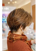 クール ヘアー ギャラリー 神明町店(COOL Hair gallery)&nbsp;大人女性◎艶ブラウンショート