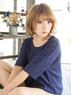 リリアン 表参道(relian) マーメイドアッシュ／大人かわいい／ふわっとボブ☆