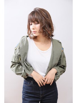 モーラ 鳳店(MOLLA) ニュアンスパーマ【夏カラー/ニュアンスカラー】