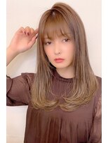 マリアバイアフロート(Maria by AFLOAT) 【重山】ヨシンモリグラボブココアブラウンミディロング