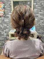【Lilly新宿】#アレンジ#ヘアセット#編み込み