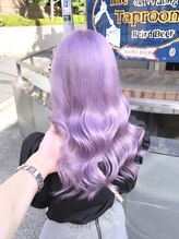 エドル★退色の過程も楽しめる★【ハイトーンカラー インナーカラー 髪質改善 ケアブリーチ ダブルカラー】