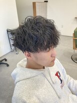 ブランチオム 宇佐店(branch homme)&nbsp;【ツイストスパイラルパーマ】ツーブロックマッシュ