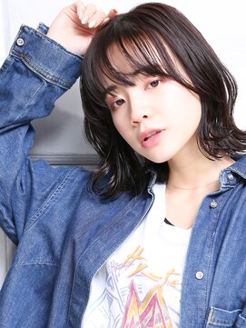 トロン(tronc) 大人可愛い小顔ツヤ髪ツヤ感ナチュラルボブ黒髪ボブ髪質改善A7