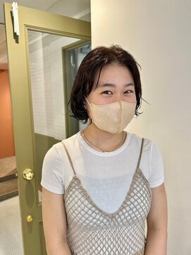 エミィ(emme) 【emme×田畑】くびレイヤーエモージュ斜めバング