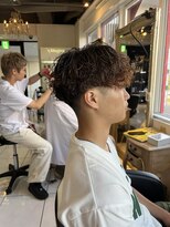 アイズ 海老名(AIZU)&nbsp;波巻きスパイラルパーマ　メンズパーマ　シャドウパーマ