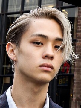 オーシャントーキョー ホワイト 原宿(OCEAN TOKYO WHITE) メンズツーブロックハイトーンショート