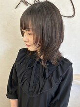 リンク(Link)&nbsp;レイヤーウルフ/似合わせ/筋膜リリース/ウルフカット/暗髪