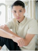 mod's姪浜/フェードダークアッシュツーブロックベリーショートh