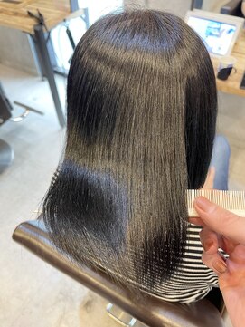 レム 溝の口(REM) 艶髪ストレート×髪質改善【溝の口美容室】