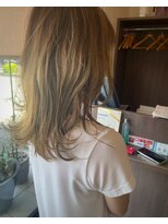 ヘアーブランドジン パルト(HAIR BRAND Jin Palt)&nbsp;アッシュベージュハイライト