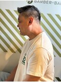 イケおじのフェザーアップ ソフトモヒカン サイコ フェード#1